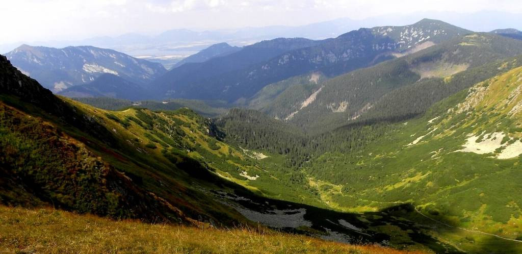 Chopok w Słowacji dla miłośników górskich wspinaczek